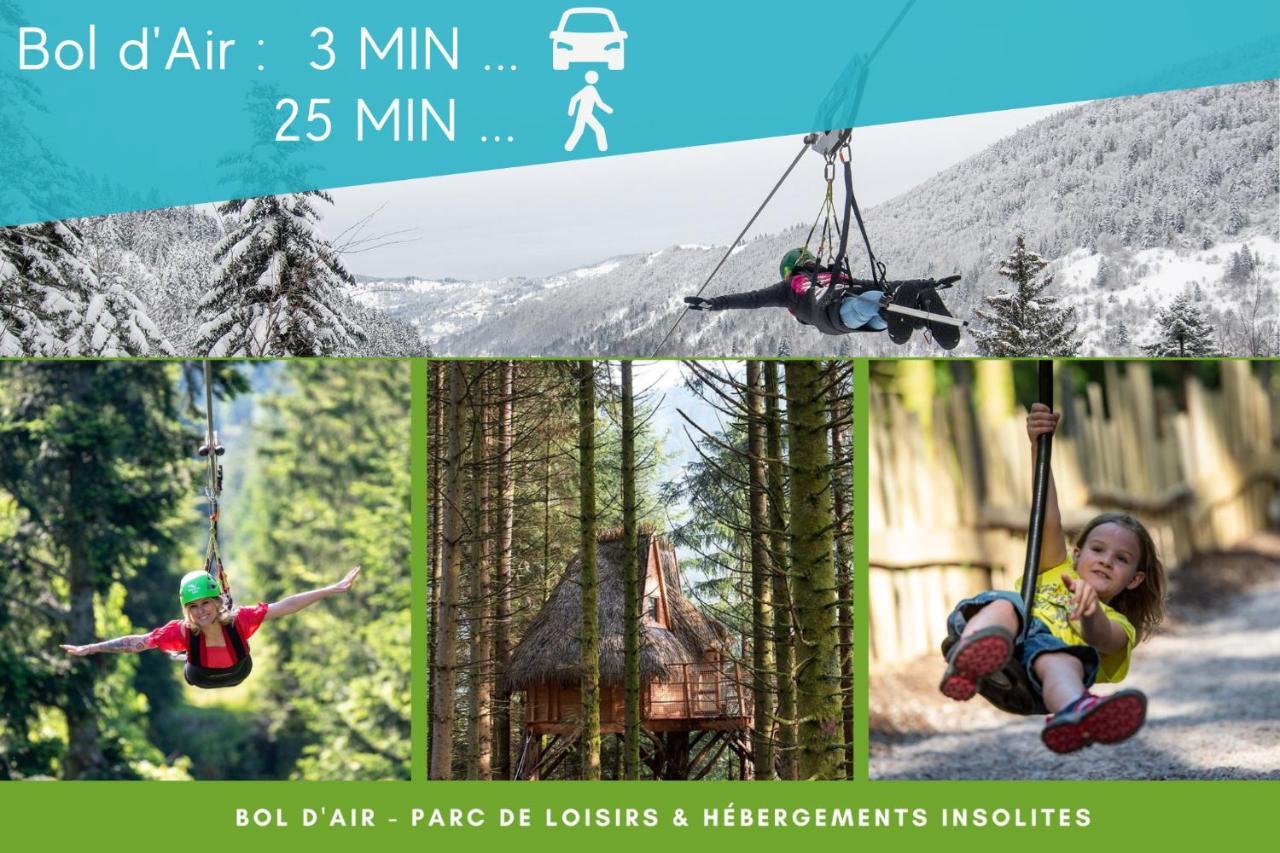 Le "Chalet De Minette" 2 Etoiles La Bresse Exteriér fotografie